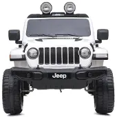 Leggodt Jeep Wrangler Rubicon 12V elbil, vit