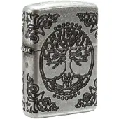 Zippo Armor Tree of Life Antique Silver 29670-000002, lighter