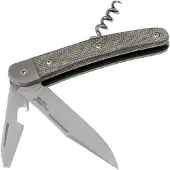 Lionsteel Jack 3 Green Canvas Micarta JK3 CVG pocket knife
