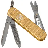 Victorinox Classic SD Precious Alox Brass Gold multiverktyg
