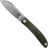 FOX Knives Livri FX-273 Green Canvas Micarta slipjoint pocket knife