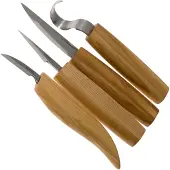 BeaverCraft Tools BeaverCraft S09 Täljkit med Knivrulle