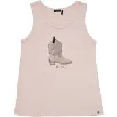 Ikks Linnen / Ärmlösa T-shirts XS10302-31-C flickor - Rosa - 8 år