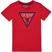 GUESS T-shirts med korta ärmar THOLMA pojkar - Röd - 14 ans