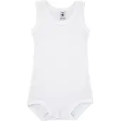 Petit Bateau Body - 2-pack - u/ä - Vit - - 6 mån - Body U/Ä