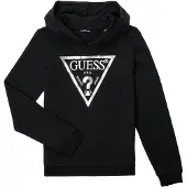 GUESS Sweatshirt svart / silver