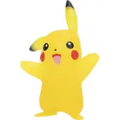 Pokémon Battle Figure - genomskinlig Pikachu