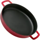 ComBekk Sous Chef 192128RD frying pan double handle 28 cm, red