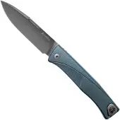 Lionsteel Thrill Titanium fällkniv, blå