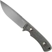 Trc knives South Pole, Elmax, Black Canvas Micarta, survival knife