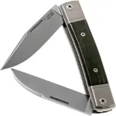 Lionsteel BestMan Two Blade fällkniv, ebony