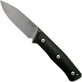 Lionsteel B35 GBK Black G10 bushcraft knife