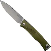 Lionsteel Thrill green aluminium integral slipjoint pocket knife