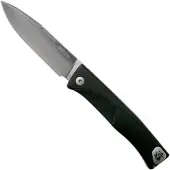 Lionsteel Thrill black aluminium integral slipjoint pocket knife