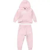 Nike Träningsoverall ljusrosa / vit