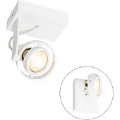 QAZQA Modern spotlight vit - Master 50