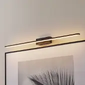 MCJ Vägglampa Miroir , Svart, Badrum, Aluminium / grå / zink, Modern, Vägglampa, sänglampa, sänglampa vägg