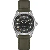 Hamilton Watche Khaki Field Titanium Black Dial Automatic H70205830 100M Herrklocka svart
