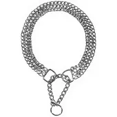 Trixie Stop The Pull Chain Collar Silver 55 cm