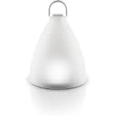 Eva Solo Solcellslampa dekoration SunLight Bell, Vitt / opal, Aluminium / grå / zink, Modern, Solcellslampa