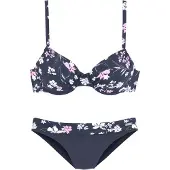 LASCANA Bikini marinblå