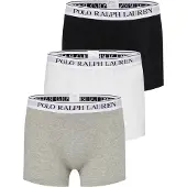 Ralph Lauren Boxershorts 'Classic' ljusgrå / gråmelerad / svart / naturvit