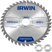 Irwin Rundsavklinge, Ø190/30 mm, 40 td.