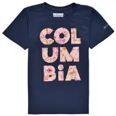 Columbia T-shirts med korta ärmar PETIT POND GRAPHIC flickor - Blå - 14 Jahre