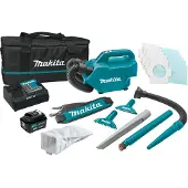 Makita Trådlös dammsugare CL121DSM; 12 V; 1x4,0 Ah batt.