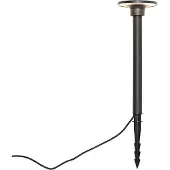QAZQA Modern spikspot svart inkl LED IP54 - Skyf