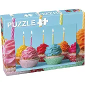 Tactic Pussel - CupCake - 56 Delar - - One Size - Pussel