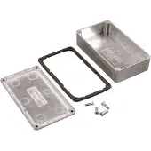 Hammond Electronics 1550WK Universalhölje 140 x 102 x 76 Aluminium Aluminium 1 st