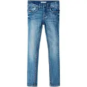 Name It Kids Jeans - Noos - NkmPete - Medium+ Blue Denim - - 9 år (134) - Jeans