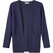 Name it Cardigan - Stickad - Noos - NkfVicti - Dark Sapphire - - 6 år (116) - Cardigan