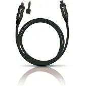 OEHLBACH Toslink Digital Audio Anslutningskabel [1x Toslink hane (ODT) - 1x Toslink hane (ODT)] 0.50 m Svart