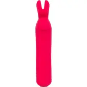 Happy Rabbit - vibratorbullet - kanindesign - uppladdningsbar silikon rosa
