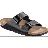 Birkenstock för män. 51191 Sandaler Arizona Natural (Normal passform) svart (44), Hud, Karta, Ingen, Casual