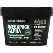 Tactical Foodpack - Mat/hydrering - Weekpack Alpha 2210g för Unisex