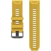 Coros - Sportklockor - Bracelet Vertix 2 Silicone Yellow för UnisexSilikon - Gul