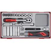 Teng Tools Hylsnyckelsats TT1435; 35 st.