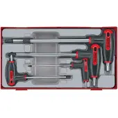 Teng Tools 7-delars insexnyckelsats hex TTHEX7 / TTHEX7AF