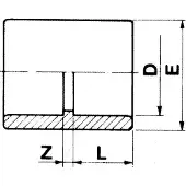 Cepex 01884 Pvc Ø200 Limnippel