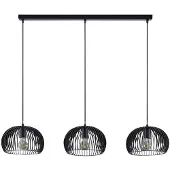 LINDBY Taklampa , Jusra, dimbara, Svart, Vardagsrum, Metall, Modern