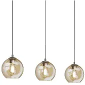 LINDBY Taklampa , Sofian, dimbara, Brons / antikmässing, Vardagsrum, Glas, Modern