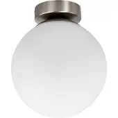 LINDBY Taklampa Lennie , dimbar, Vitt / opal, Badrum, Glas, Modern, Taklampa
