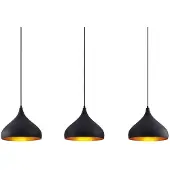 LINDBY Taklampa , Elamira, dimbara, Svart, Vardagsrum, Metall, Modern