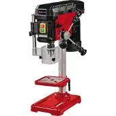 Einhell TC-BD 450, Bänkborrmaskin, nyckel, B16, Svart, Röd, 600 RPM, 2650 RPM