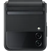 Samsung Galaxy Z Flip4 Flap Leather Cover Black