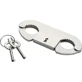 Rimba Metal Police Tummanschetter - Silver - Silver
