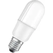 Ledvance OSRAM LED STAR Stick - LED-glödlampa - glaserad finish - E27 - 8 W (motsvarande 60 W) - klass F - varmt vitt ljus - 2700 K